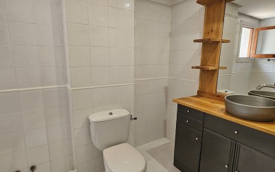 Soleado apartamento, planta baja con terraza en Altea
